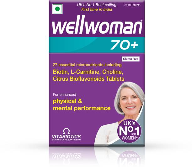 Wellwoman 70+ Multivitamin Health Supplement For Women