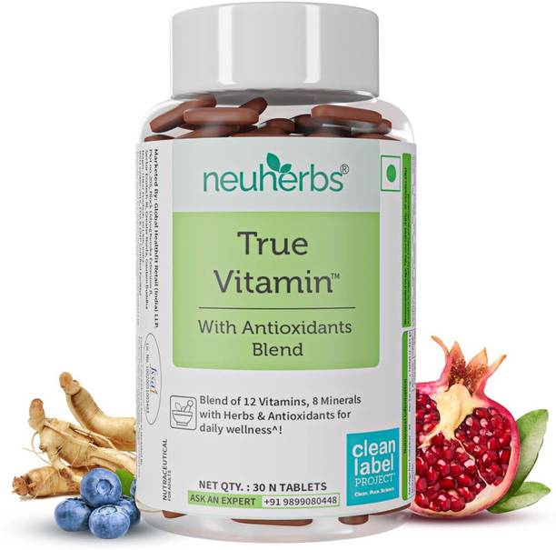 Neuherbs Multivitamin | True Vitamin For Men & Women With Antioxidant Blend
