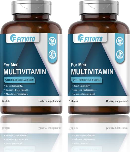 Fitvito Multivitamin For Men, Multivitamin Women Tablets (G245)