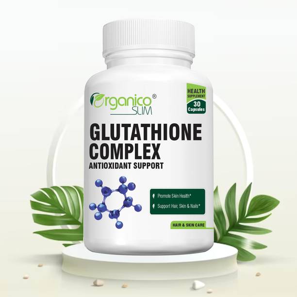 organicoslim Glutathione Complex-with Reduced Glutathione, ALA, Grapeseed,Lysine,Vitamin C