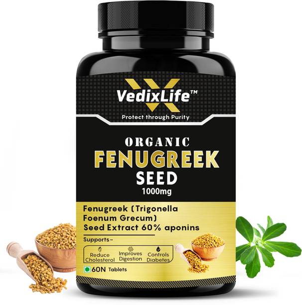 VedixLife Fenugreek Pure Extract Tablets (1000mg)