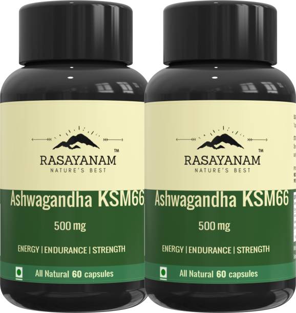Rasayanam Ashwagandha KSM-66 |Support Strength & Energy| Stress Relief