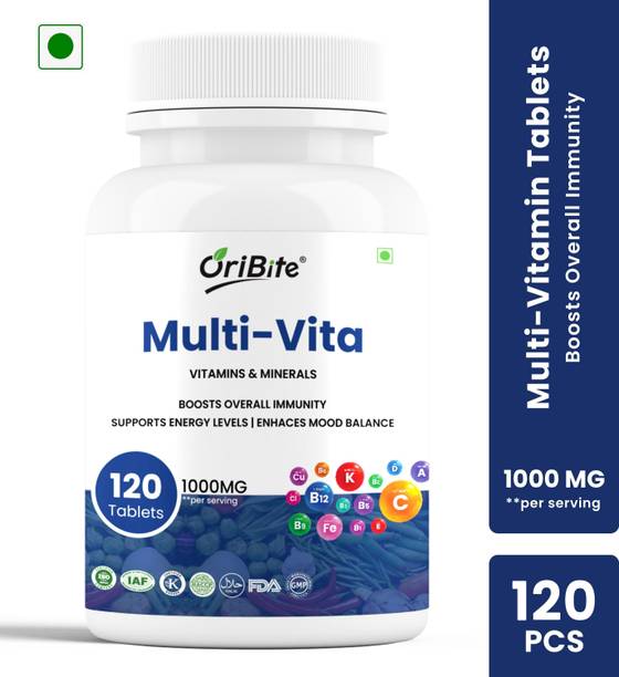 Oribite Multivitamin Tablets for Immunity Energy (120 PCS)