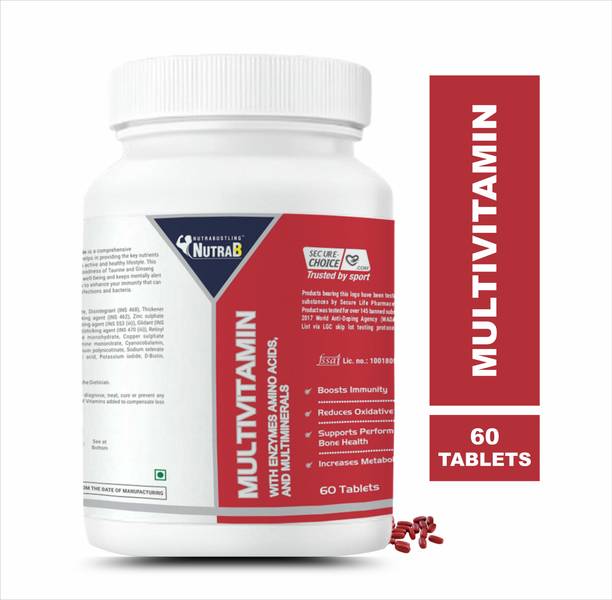 Nutrabustling Nutra B Multivitamin Health Supplement For Men And Women