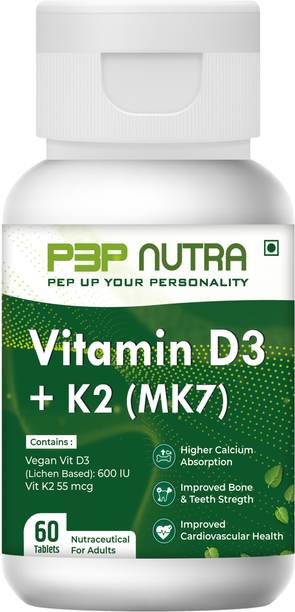 P3P Nutra Vitamin D3 + K2 (MK7)P3PNutra
