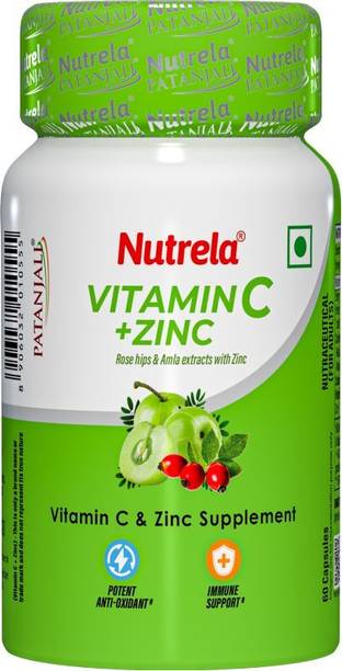 NUTRELA Vitamin C and Zinc Chewable tablets for Men, Women and Kids