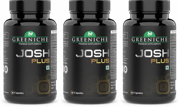 Greeniche 100% Ayurvedic Josh Plus for Men - Energy & Stamina