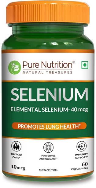 Pure Nutrition Selenium 40mcg |Thyroid Health & Improves Cholesterol Levels