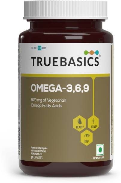 TRUEBASICS Omega-3,6,9 | 870mg of Vegetarian