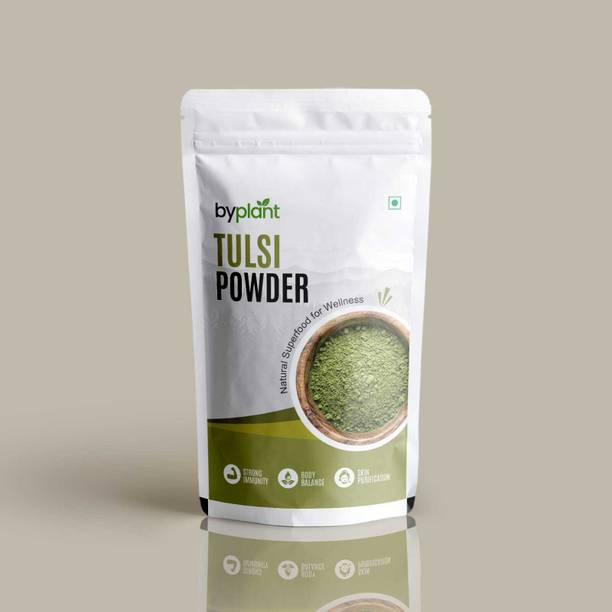Byplant 100% Pure Tulsi (Holy Basil) Leaf Powder (Ocimum tenuiflorum)