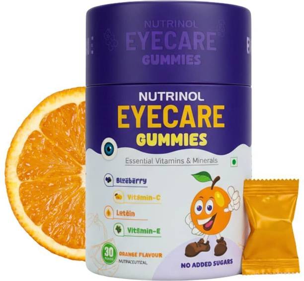 Knoll Eye Care Gummies Supplement with Lutein, Zeaxanthin for Eye Care