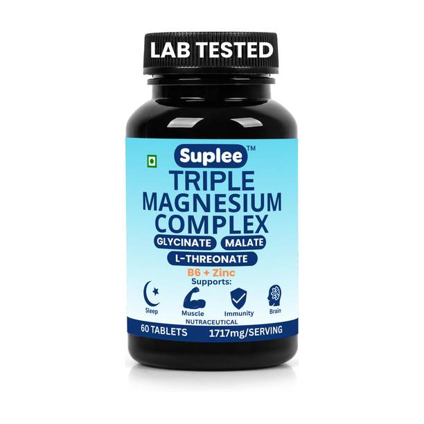 Suplee Triple Magnesium Complex with Glycinate, L-Threonate & Malate