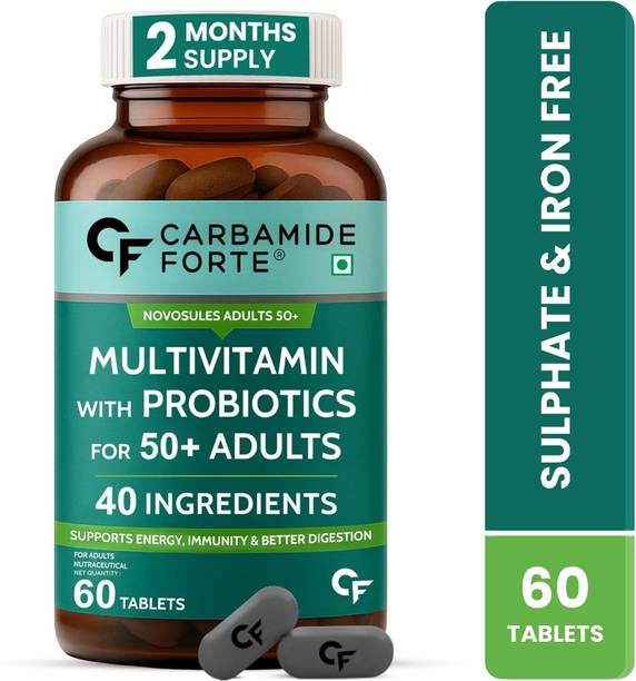 CARBAMIDE FORTE Multivitamin For Seniors With Probiotics To Support Immunity