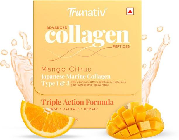 TruNativ Japanese Marine Collagen Powder for Women & Men, Supports Skin, Hair & Nails