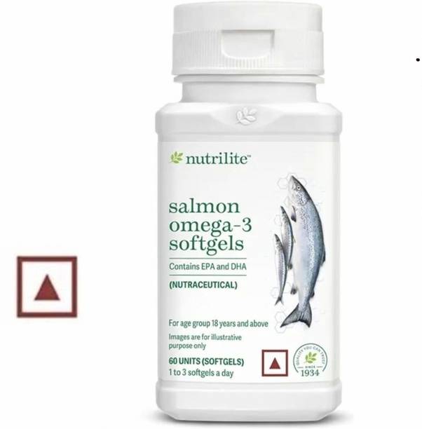 Amway salmon oil supplement | Advanced EPA DHA Omega-3 Nutritional Support - Supports