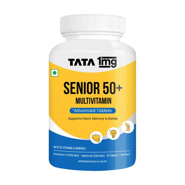 TATA 1mg Senior 50+ Multivitamin & Multimineral