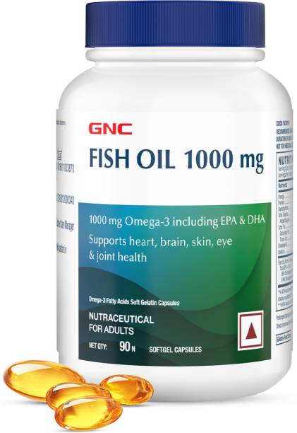 GNC Fish Body Oil 90 Softgel Capsules