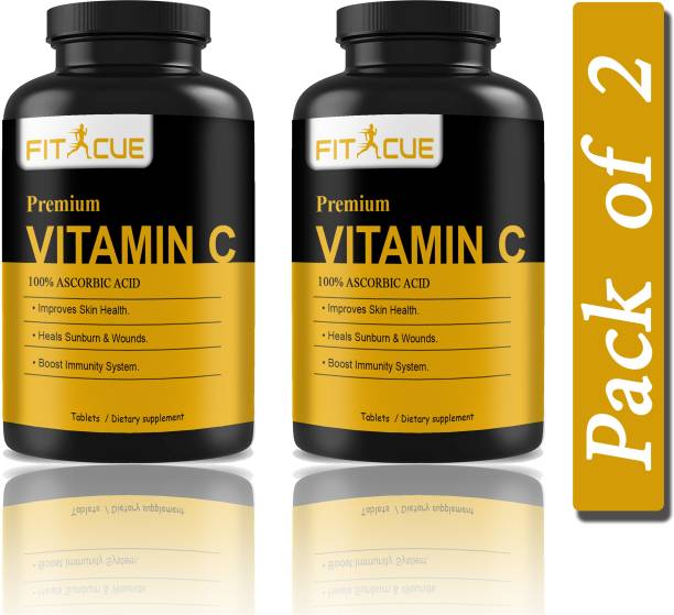 Fitcue 100% Vitamin C Tablets for Glowing Skin (D226)