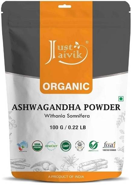 Just Jaivik Organic Ashwagandha Powder