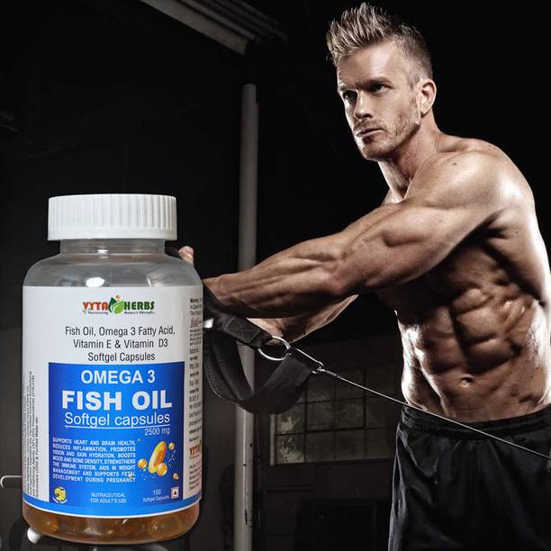 Vyta Herbs Deep Sea Fish Oil 2500 Mg Capsules for Men
