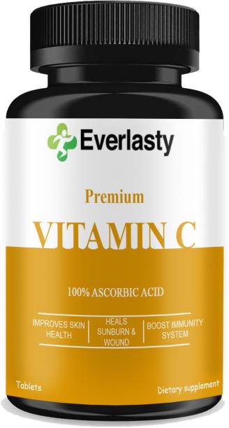 Everlasty 100% Vitamin C Tablets for Glowing Skin (D85)