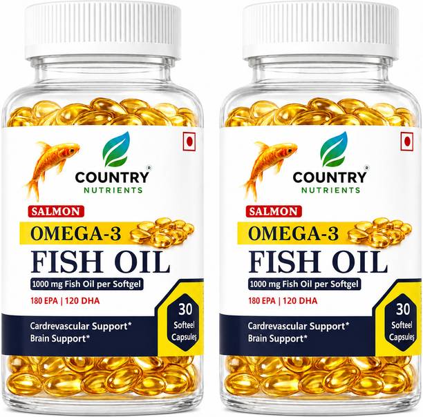 country nutrients omega 3 fish oil capsule 1000mg EPA 180, DHA 120 omega 3 fatty acid