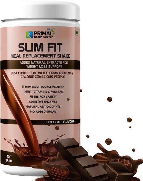 PRIMAL HEALTH SCIENCE Slim Fit Protein Shake for Weight Loss | Low Fat Healthy Meal Replacement Powder Protein Shake