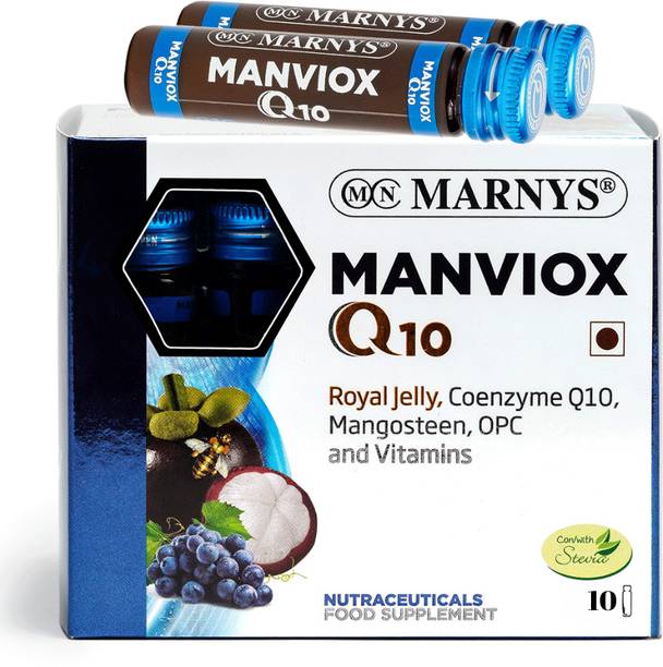 Marnys Manviox Q10 | Fertility supplements/ Co-enzyme Q10 | 10 Vials