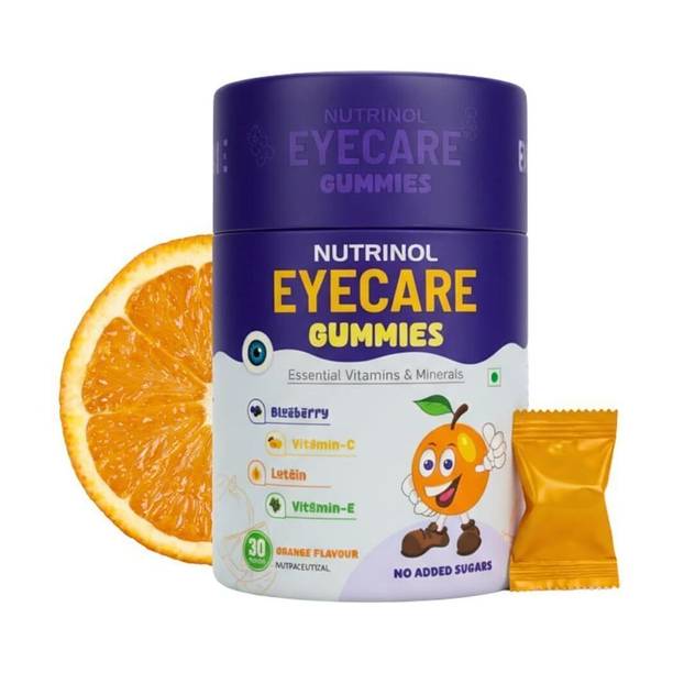 Knoll Eye Care Gummies Supplement with Lutein, Zeaxanthin for Eye Care