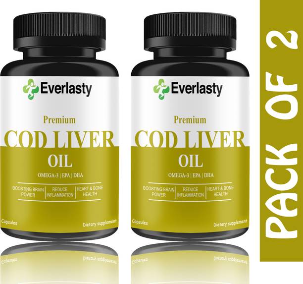Everlasty Cod Liver Oil Softgel Capsules (G191)