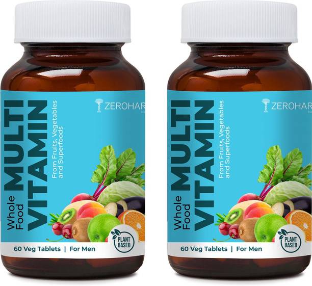 ZEROHARM Men Multivitamin & Multimineral with Iron, Magnesium, Zinc for immunity & Energy