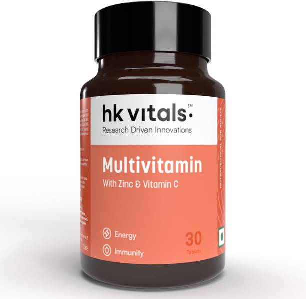 hk vitals Multivitamin | With Zinc, Vitamins C & D3, Multiminerals & Ginseng Extract