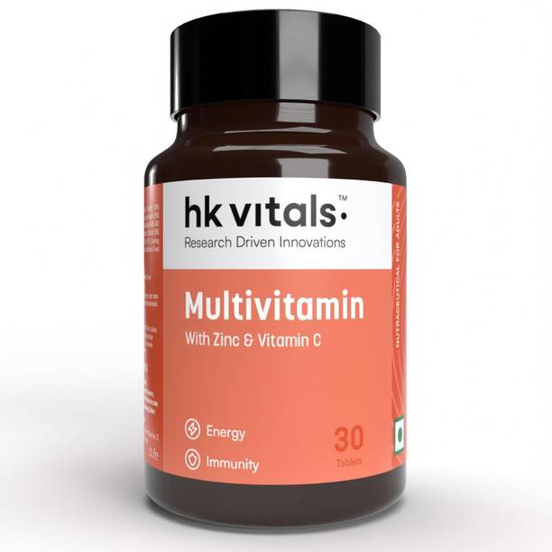 hk vitals Multivitamin | With Zinc, Vitamins C & D3, Multiminerals & Ginseng Extract
