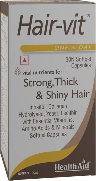 HealthAid Hair-vit - Hair Growth, Strength & Shine Support Capsules