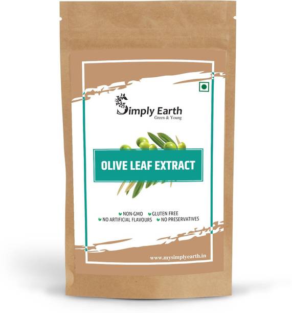 Simply earth Natural Olive Leaf Extract | Super Strength: 10% Oleuropein