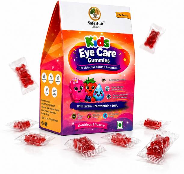 SafeHub Kids Eye Health Gummies for Vision Support & Daily Eye Care