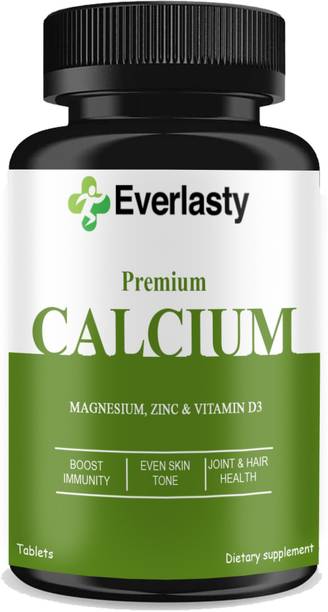 Everlasty Calcium, Magnesium, Zinc, D3 & B12 Tablets (H142)