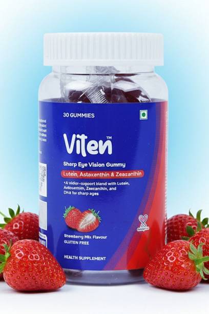 Viten Eye Gummies for Sharp Vision I Reduces Digital Screen Strain