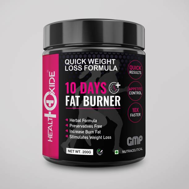 HEALTHOXIDE 10 Days Fat Burner For Men & Women | Weight loss powder (200 Gram)