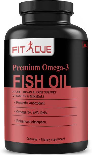 Fitcue Fish Oil (Triple Strength) With 1000Mg Omega 3 (G148)