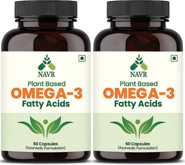 NAVR Omega-3,6,9 Supplement for Brain Heart, Eye, Skin & Bones Health