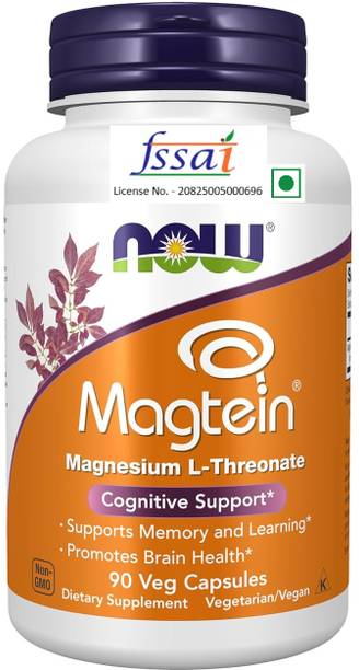 Now Foods Magtein (Magnesium L-Threonate) 90 Veg Capsules.