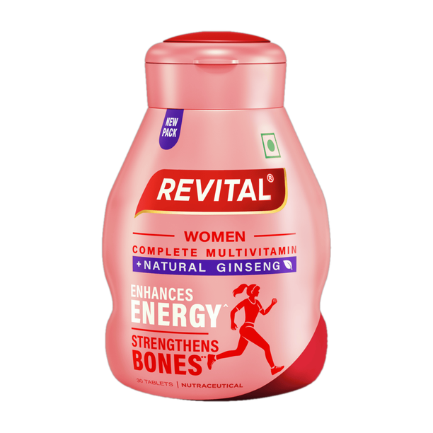 Revital H Women with 22 Multivitamins & Minerals such as Calcium, Iron, Biotin