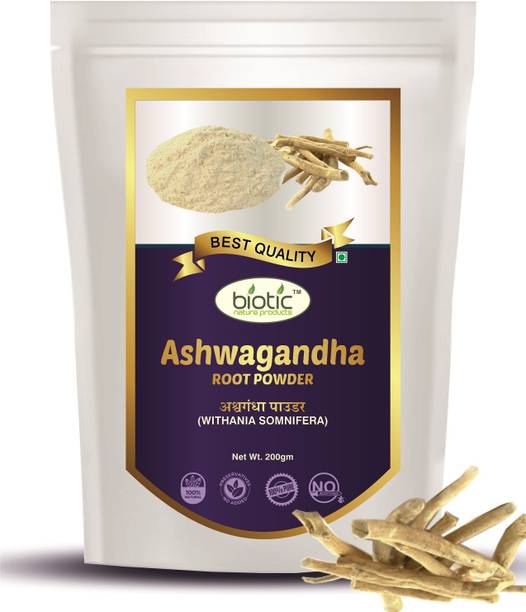 biotic Ashwagandha Powder - Aswagandha Churna - 200g