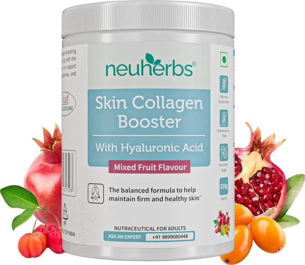 Neuherbs Skin Collagen Powder | Plant Based Collagen Booster Supplement for Glow & Beauty