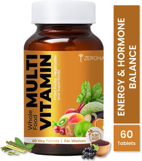 ZEROHARM Multivitamin Women for Energy, Immunity, Hormonal Balance, Skin & Hair Health