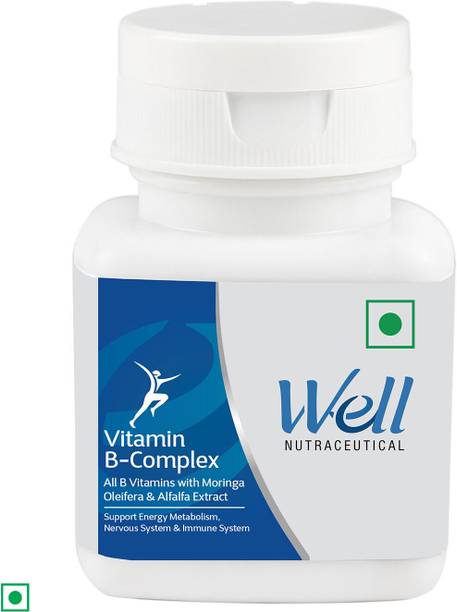 KRUM New Well Vitamin B-Complex all Vitamins with Moringa Oleifera