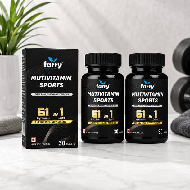 farry BCAA Sports Multivitamin Nutraceutical Tablets
