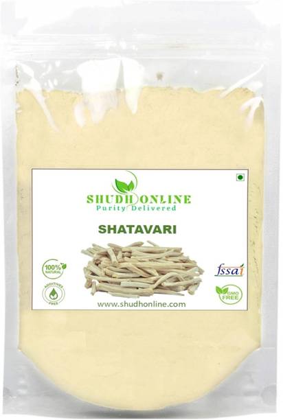 Shudh Online Pure Shatavari Powder, Satavari churna, Asparagus Root, Satawar for Men, Women