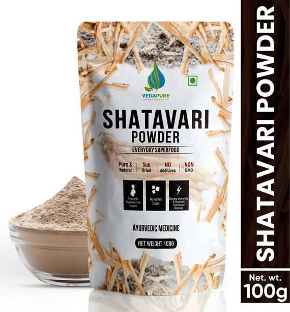 Vedapure Natural & Pure Shatavari Powder | Ayurvedic Care to Support Women Health